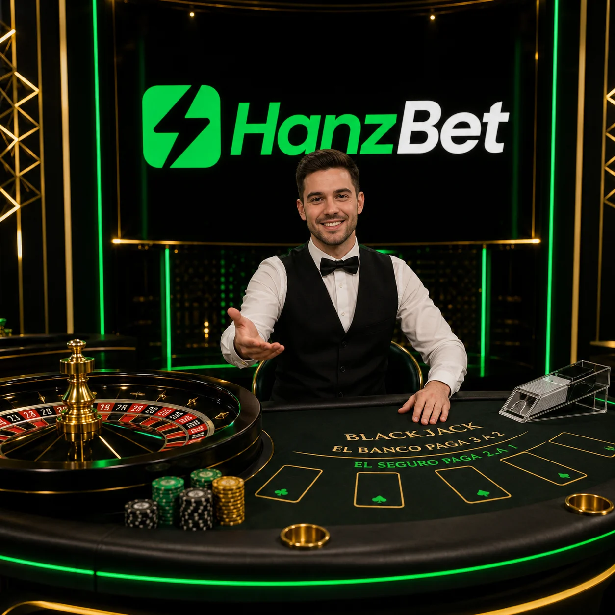 Casino en vivo con 36 mesas